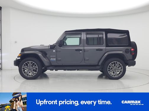 Gray 2021 Jeep Wrangler Unlimited 4xe Unlimited Sahara