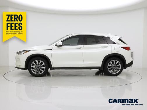 White 2022 INFINITI QX50 Essential