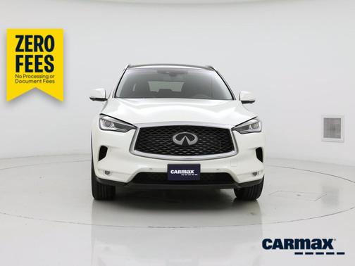 White 2022 INFINITI QX50 Essential