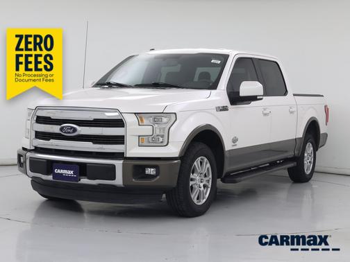 White 2015 Ford F-150 King Ranch