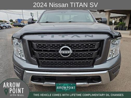 Gun Metallic 2024 Nissan Titan SV