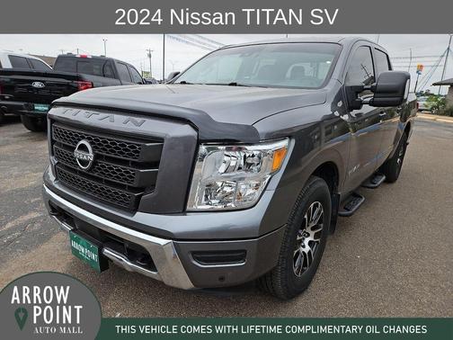 Gun Metallic 2024 Nissan Titan SV