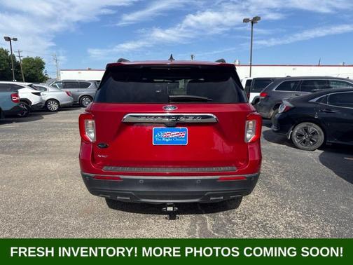 Red Metallic 2023 Ford Explorer XLT