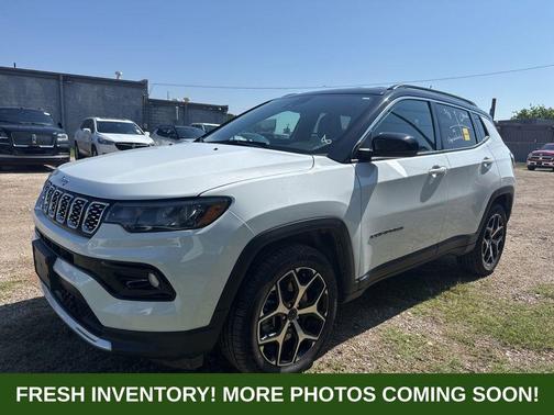 Bright White Clearcoat 2025 Jeep Compass Limited