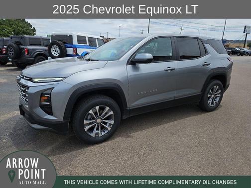 Sterling Gray Metallic 2025 Chevrolet Equinox LT