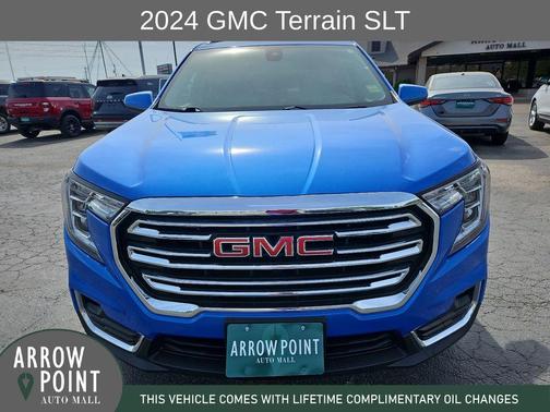 Rip Tide Blue 2024 GMC Terrain SLT