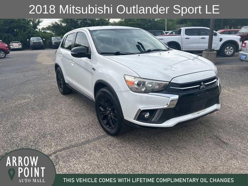 White 2018 Mitsubishi Outlander Sport 2.0 LE