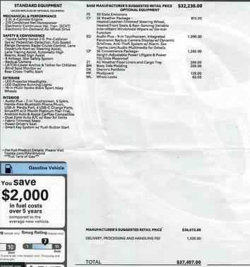 2022 Toyota RAV4 Hybrid SE