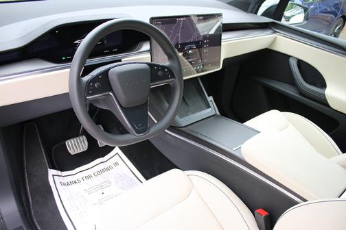 Solid Black 2024 Tesla Model X Plaid