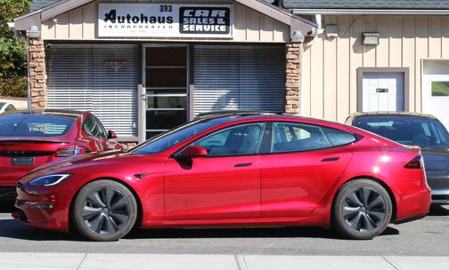 Ultra Red 2024 Tesla Model S Long Range