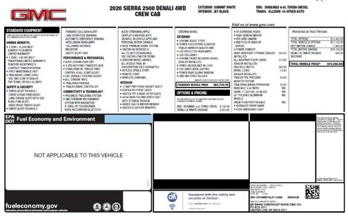 2020 GMC Sierra 2500 Denali