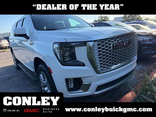 Summit White 2023 GMC Yukon XL Denali