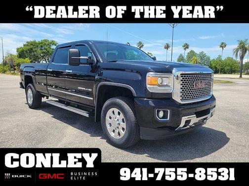 Onyx Black 2015 GMC Sierra 3500 Denali