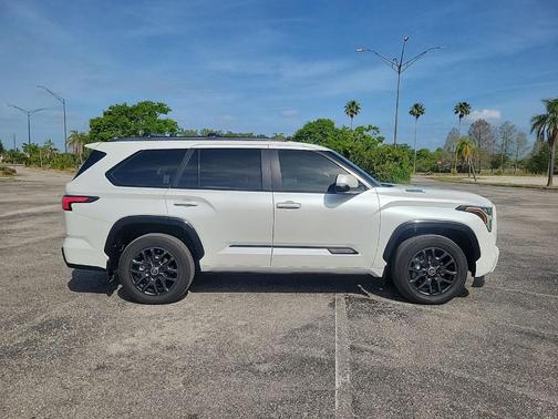 Pearl 2024 Toyota Sequoia Platinum
