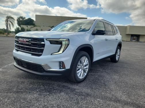 White 2026 GMC Acadia Elevation