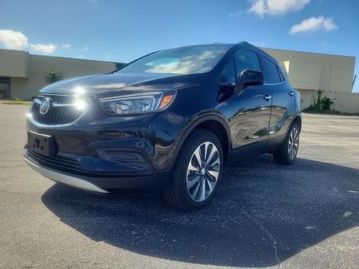 Ebony Twilight Metallic 2022 Buick Encore Preferred