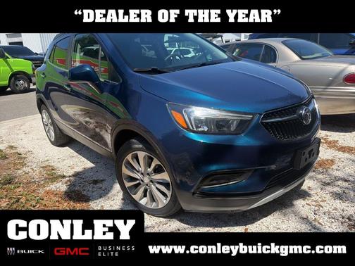 Azure Blue 2020 Buick Encore Preferred