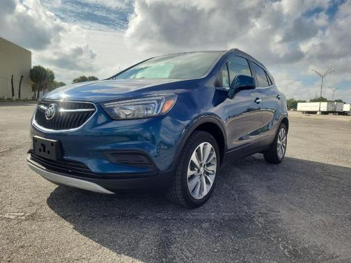 Azure Blue 2020 Buick Encore Preferred