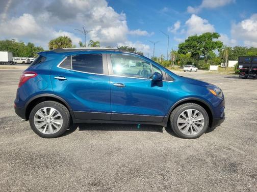 Azure Blue 2020 Buick Encore Preferred