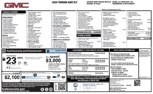 2020 GMC Terrain SLT
