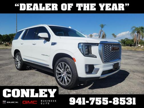 Summit White 2021 GMC Yukon Denali