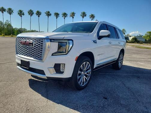 Summit White 2021 GMC Yukon Denali