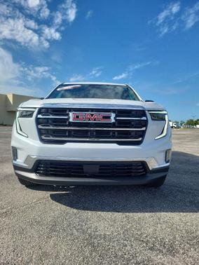 White 2026 GMC Acadia Elevation