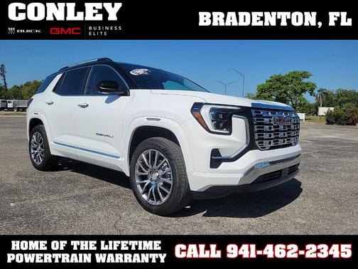 Summit White 2026 GMC Terrain Denali