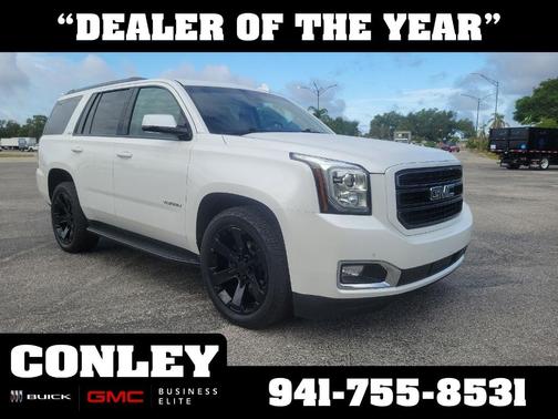 White Frost 2019 GMC Yukon SLT