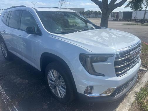 White 2026 GMC Acadia Elevation