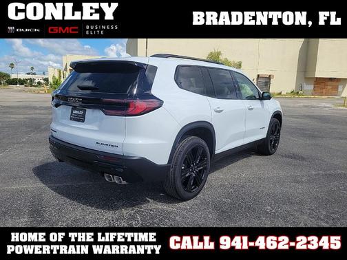 Summit White 2026 GMC Acadia Elevation