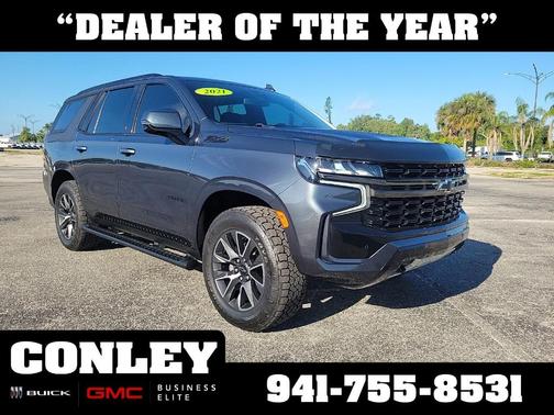 Shadow Gray Metallic 2021 Chevrolet Tahoe Z71