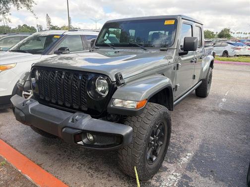 Sting Gray Clearcoat 2021 Jeep Gladiator Sport