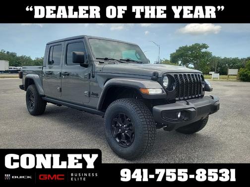 Sting Gray Clearcoat 2021 Jeep Gladiator Sport
