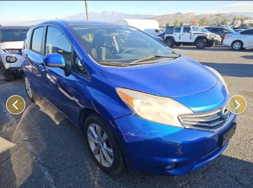 Metallic Blue 2014 Nissan Versa Note SV