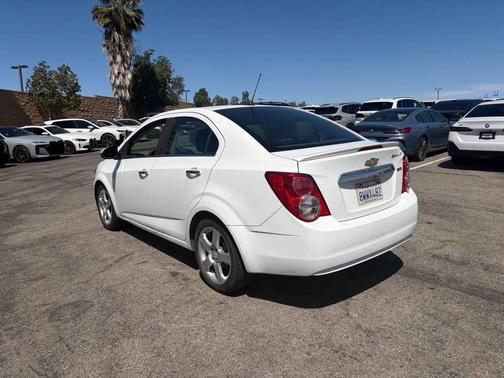 Summit White 2016 Chevrolet Sonic LTZ
