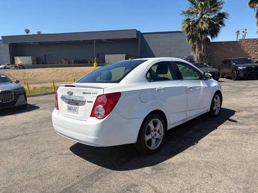 Summit White 2016 Chevrolet Sonic LTZ