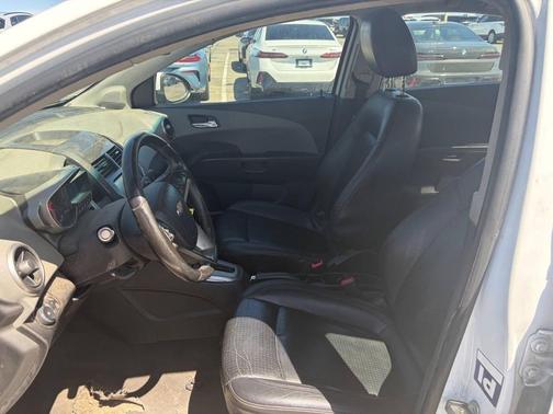 Summit White 2016 Chevrolet Sonic LTZ