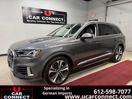 Samurai Gray Metallic 2020 Audi Q7 55 Prestige