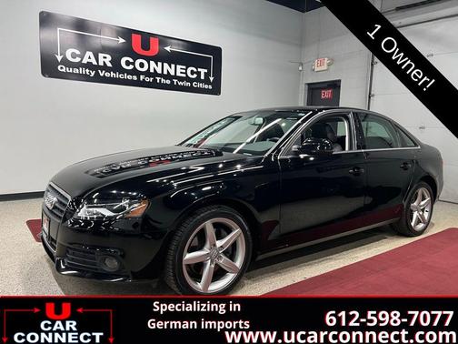 Black 2010 Audi A4 2.0T Premium Plus quattro