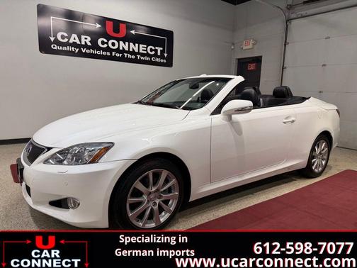 White 2010 Lexus IS 250C Base