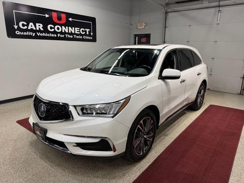 Platinum White Pearl 2020 Acura MDX 3.5L w/Technology Package