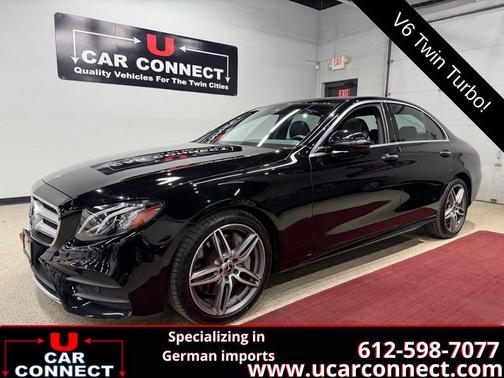 Black 2019 Mercedes-Benz E-Class 4MATIC