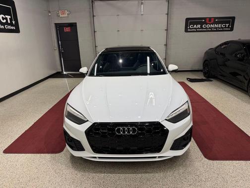 Glacier White Metallic 2021 Audi A5 45 S line Premium Plus