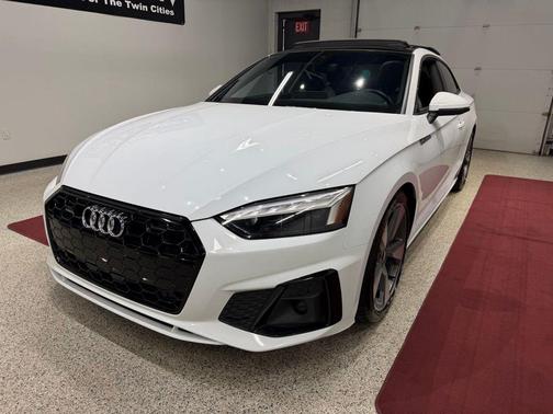 Glacier White Metallic 2021 Audi A5 45 S line Premium Plus