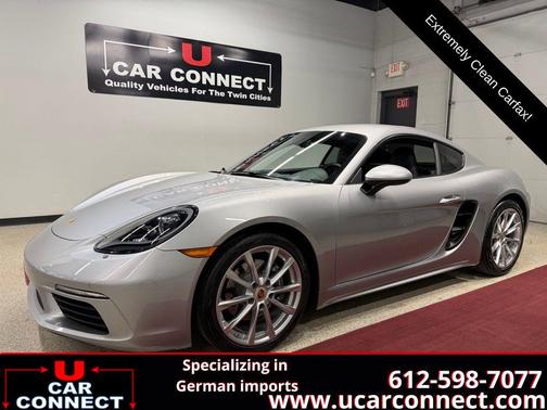 GT Silver Metallic 2019 Porsche 718 Cayman Base