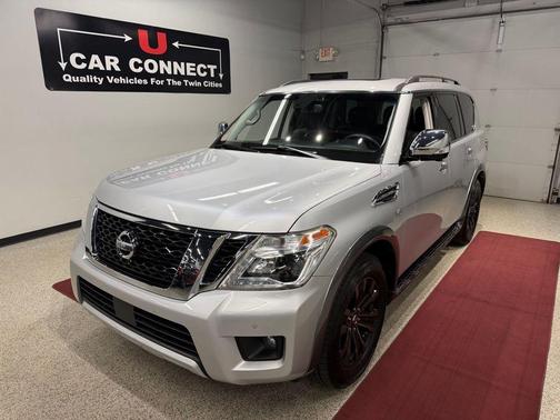Brilliant Silver 2017 Nissan Armada Platinum