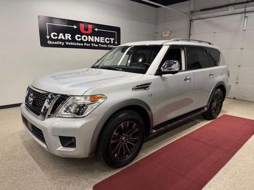 Brilliant Silver 2017 Nissan Armada Platinum