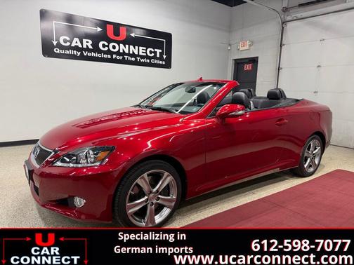 Maroon 2012 Lexus IS 350C Base