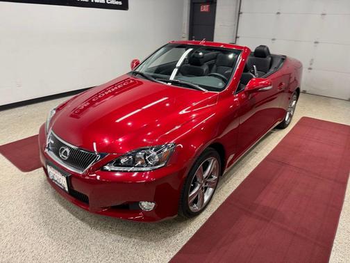 Maroon 2012 Lexus IS 350C Base